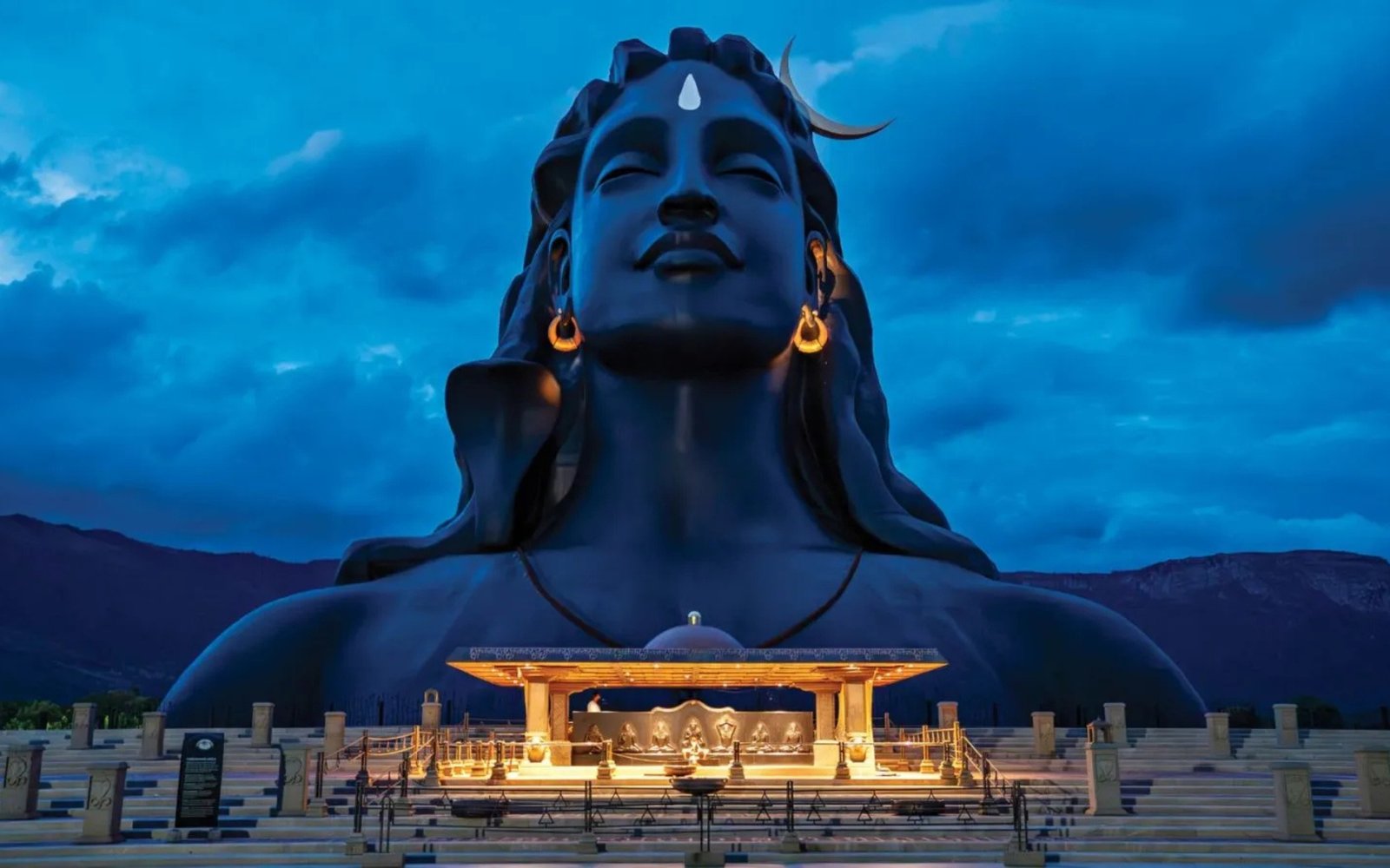 Isha Yoga Center Coimbatore distance and Adiyogi travel package from Coimbatore