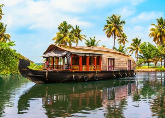 Malaysia to Alleppey houseboat cruise tour package in Kerala backwaters